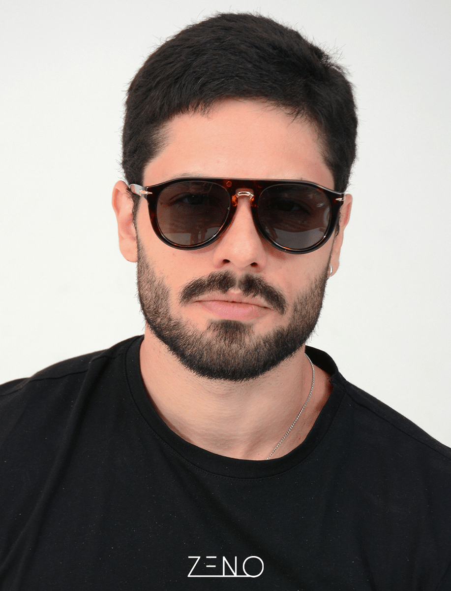 ARMAÇÃO CLIP ON 2 EM 1 AVIADOR Zeno