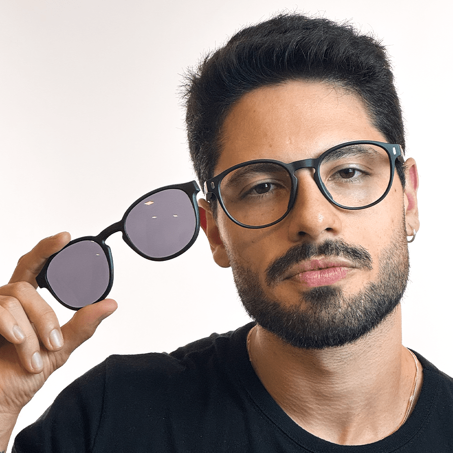 ARMAÇÃO CLIP ON 2 EM 1 BARK Zeno