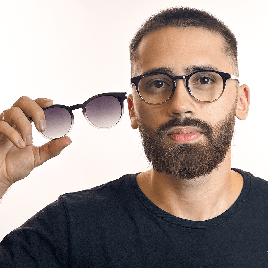 ARMAÇÃO CLIP ON 2 EM 1 NOVY Zeno