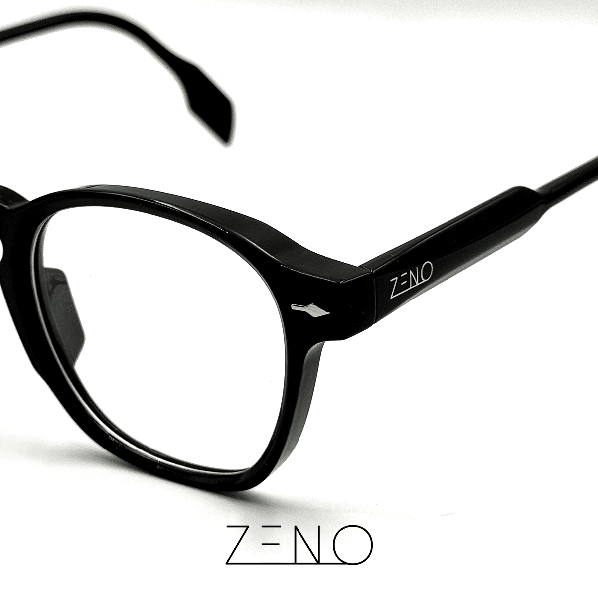 ARMAÇÃO DE GRAU MIURA PRETO Óculos de Grau Zeno