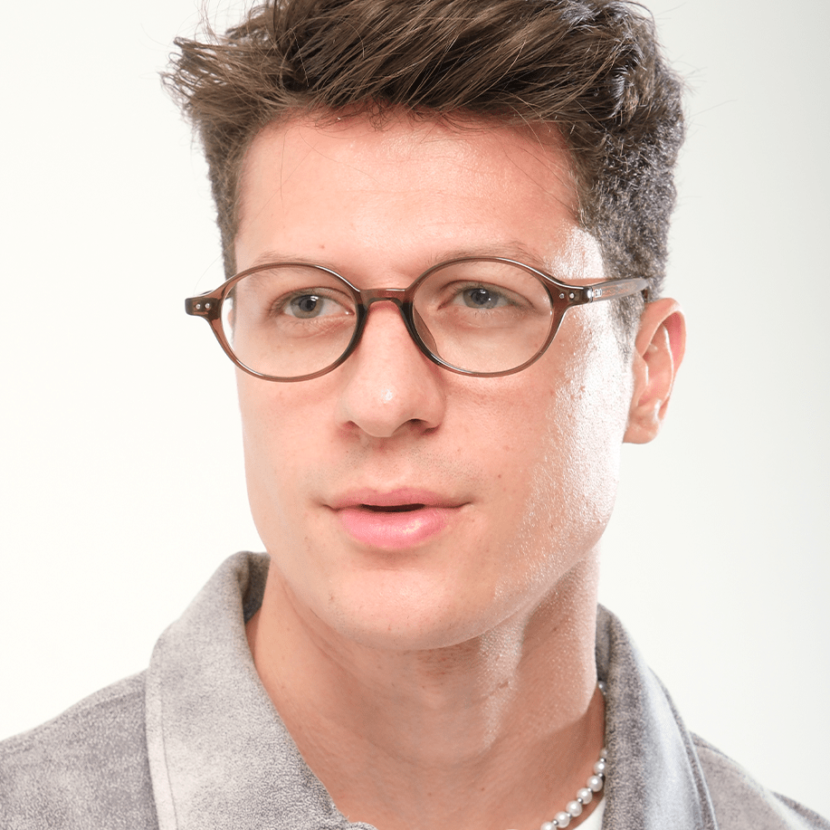 ARMAÇÃO DE GRAU TULUM MARROM Óculos de Grau Zeno