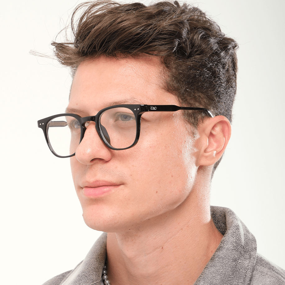 ARMAÇÃO DE GRAU ZEKNA PRETO Óculos de Grau Zeno