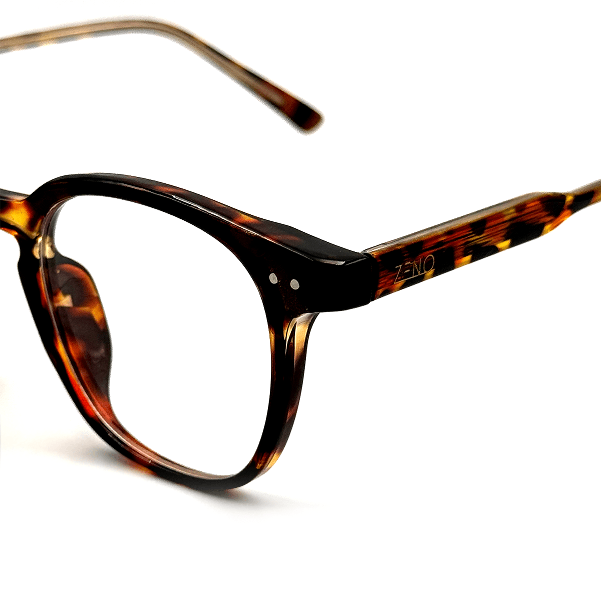 ARMAÇÃO DE GRAU ZEKNA TARTARUGA Óculos de Grau Zeno