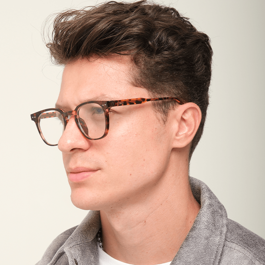 ARMAÇÃO DE GRAU ZEKNA TARTARUGA Óculos de Grau Zeno