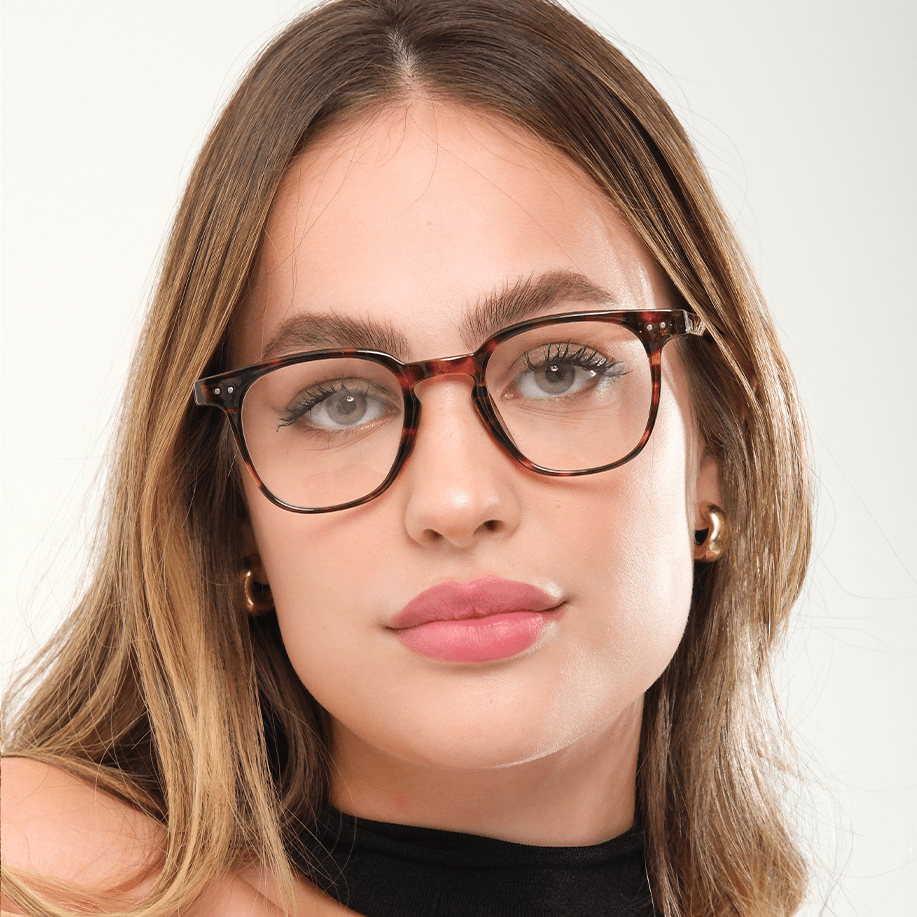 ARMAÇÃO DE GRAU ZEKNA TARTARUGA Óculos de Grau Zeno