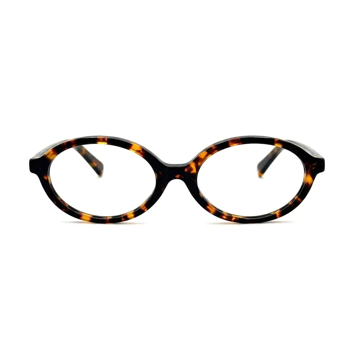 Armação Oval Jade Óculos de Grau Zeno Tartaruga
