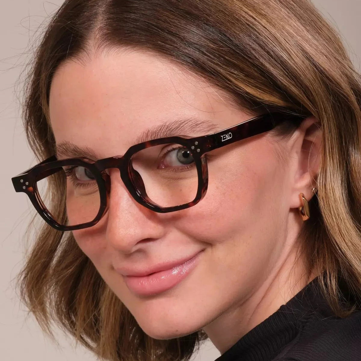 Armação Quadrada Charlez Óculos de Grau Zeno