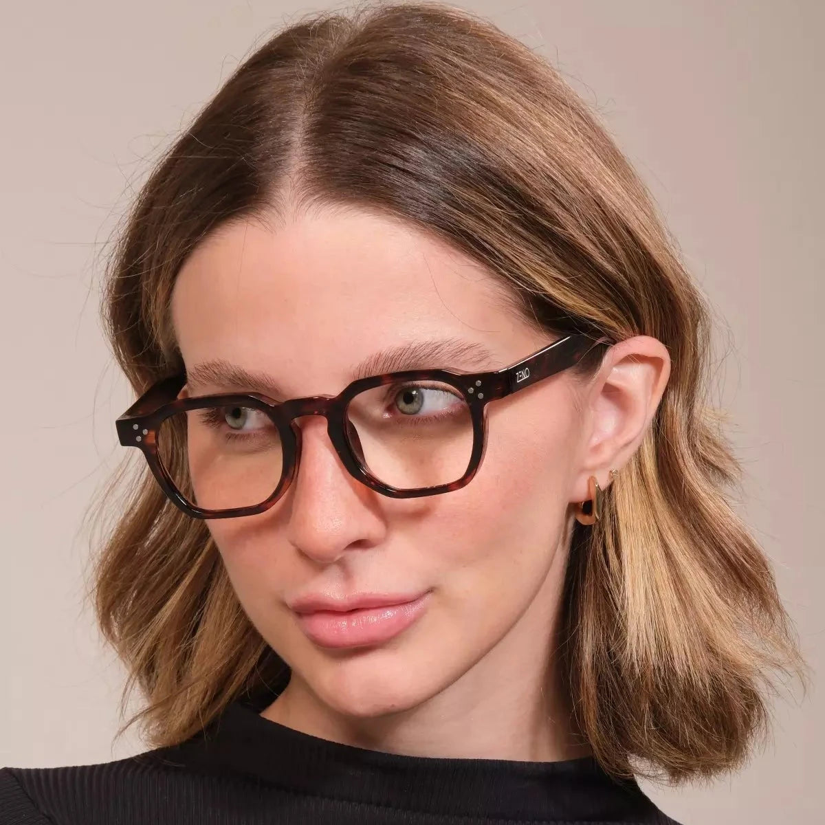 Armação Quadrada Charlez Óculos de Grau Zeno