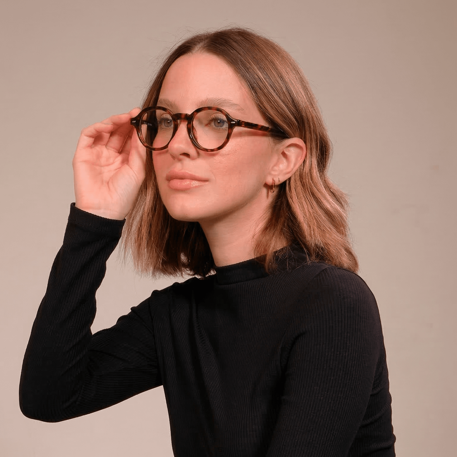 Armação Redonda Clip On 2 Em 1 Matrix Zeno