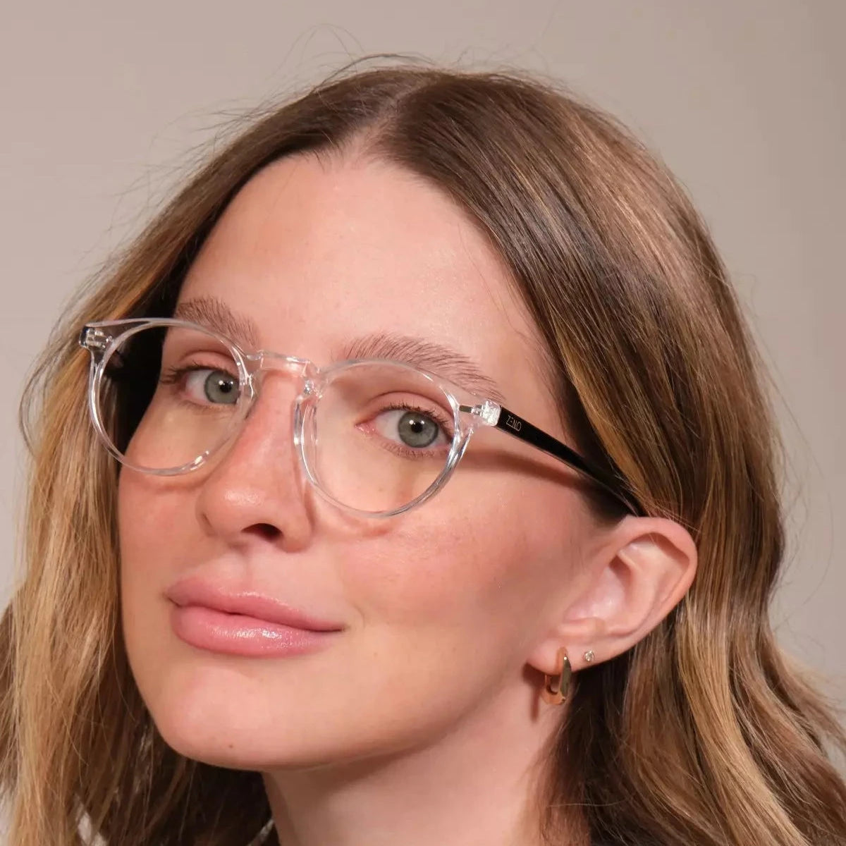 Armação Redonda Júpiter Óculos de Grau Zeno