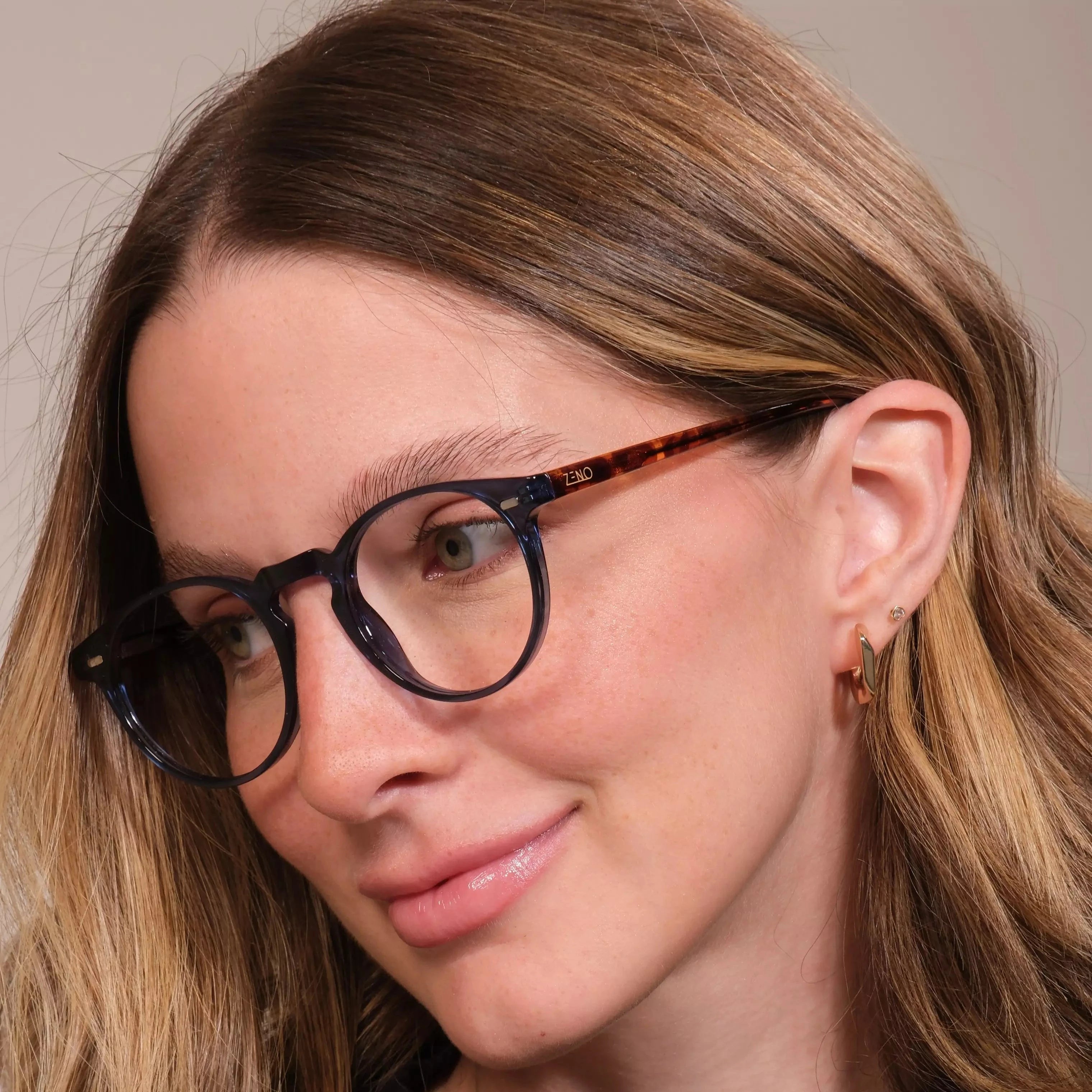 Armação Redonda Júpiter Óculos de Grau Zeno