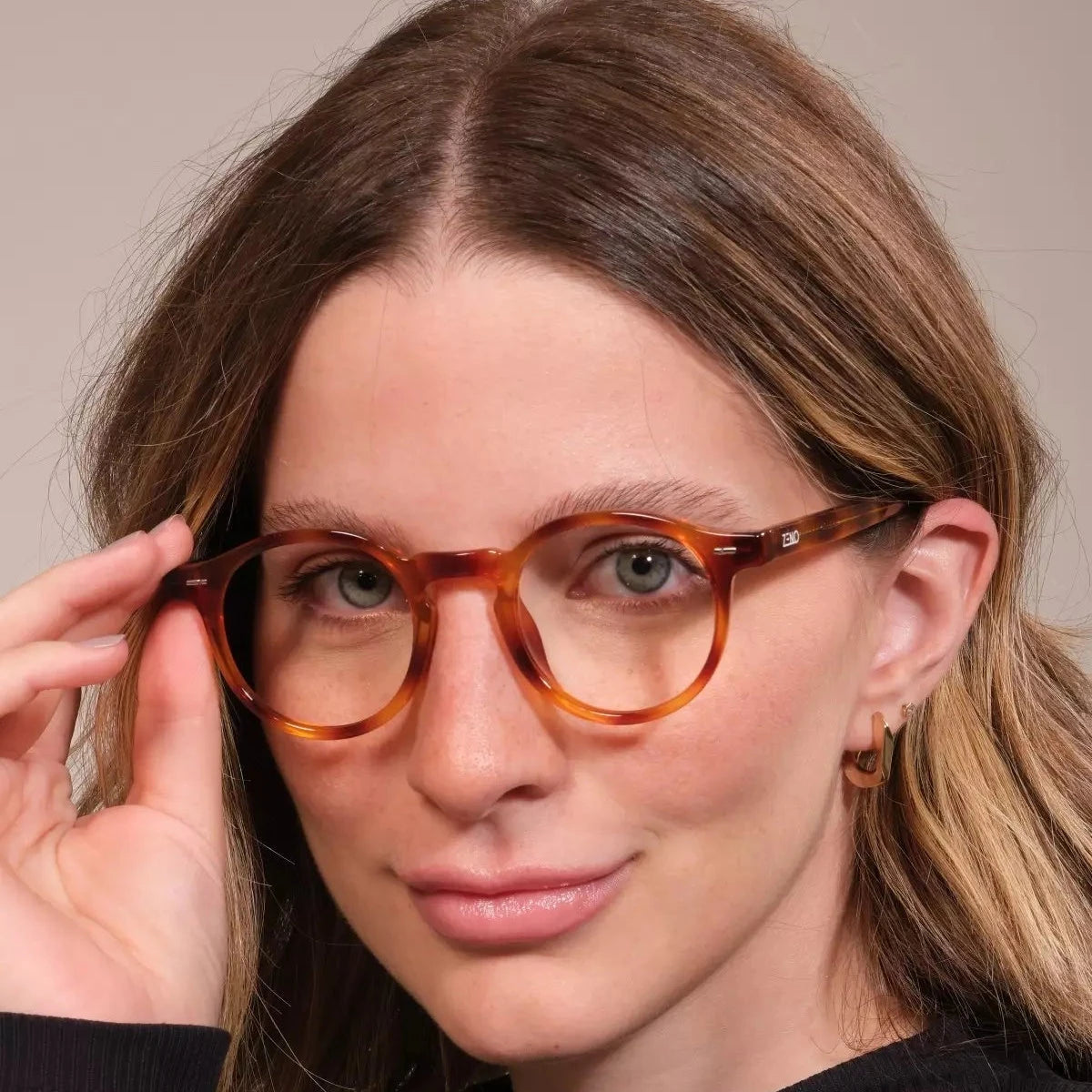 Armação Redonda Kairo Óculos de Grau Zeno