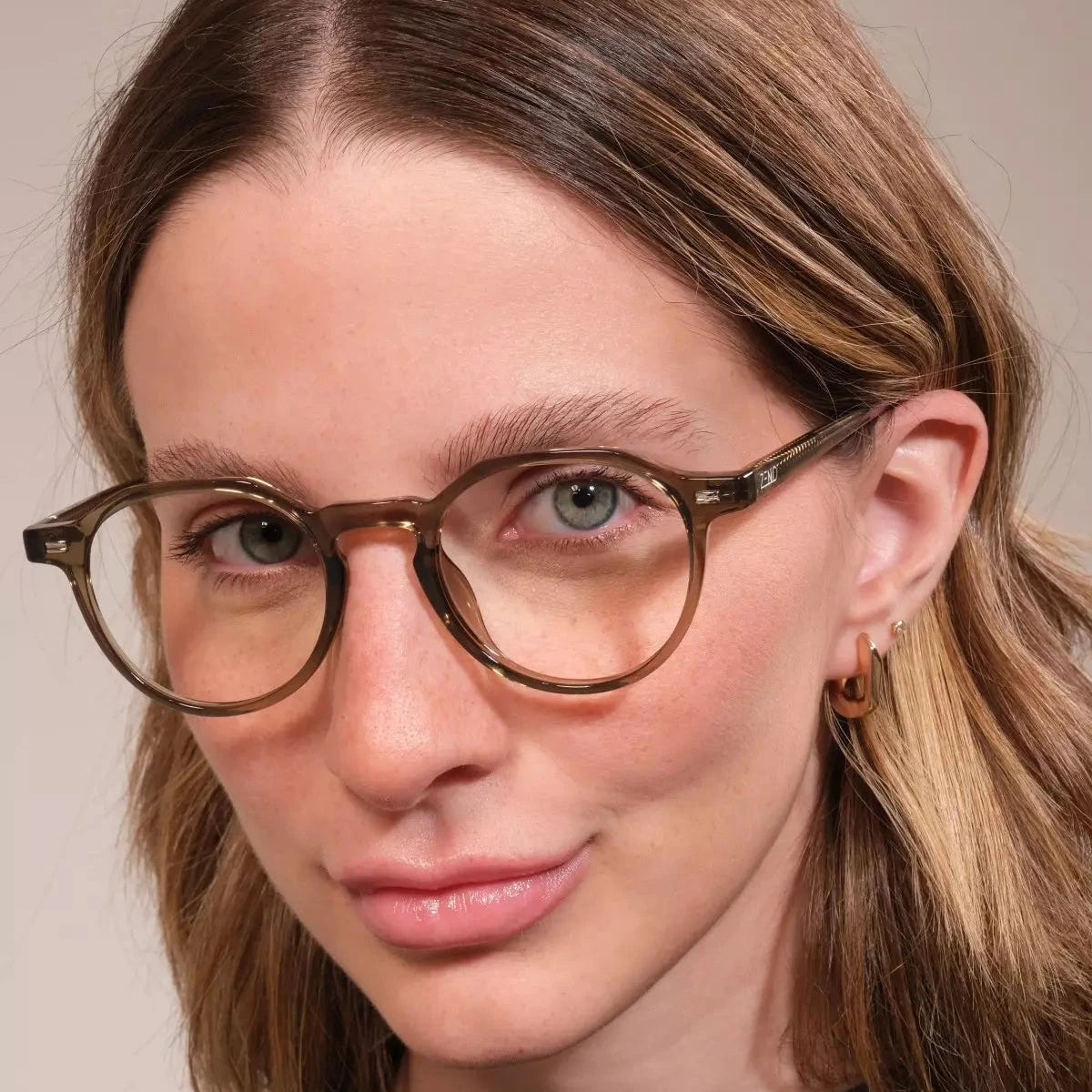 Armação Redonda Kozi Óculos de Grau Zeno