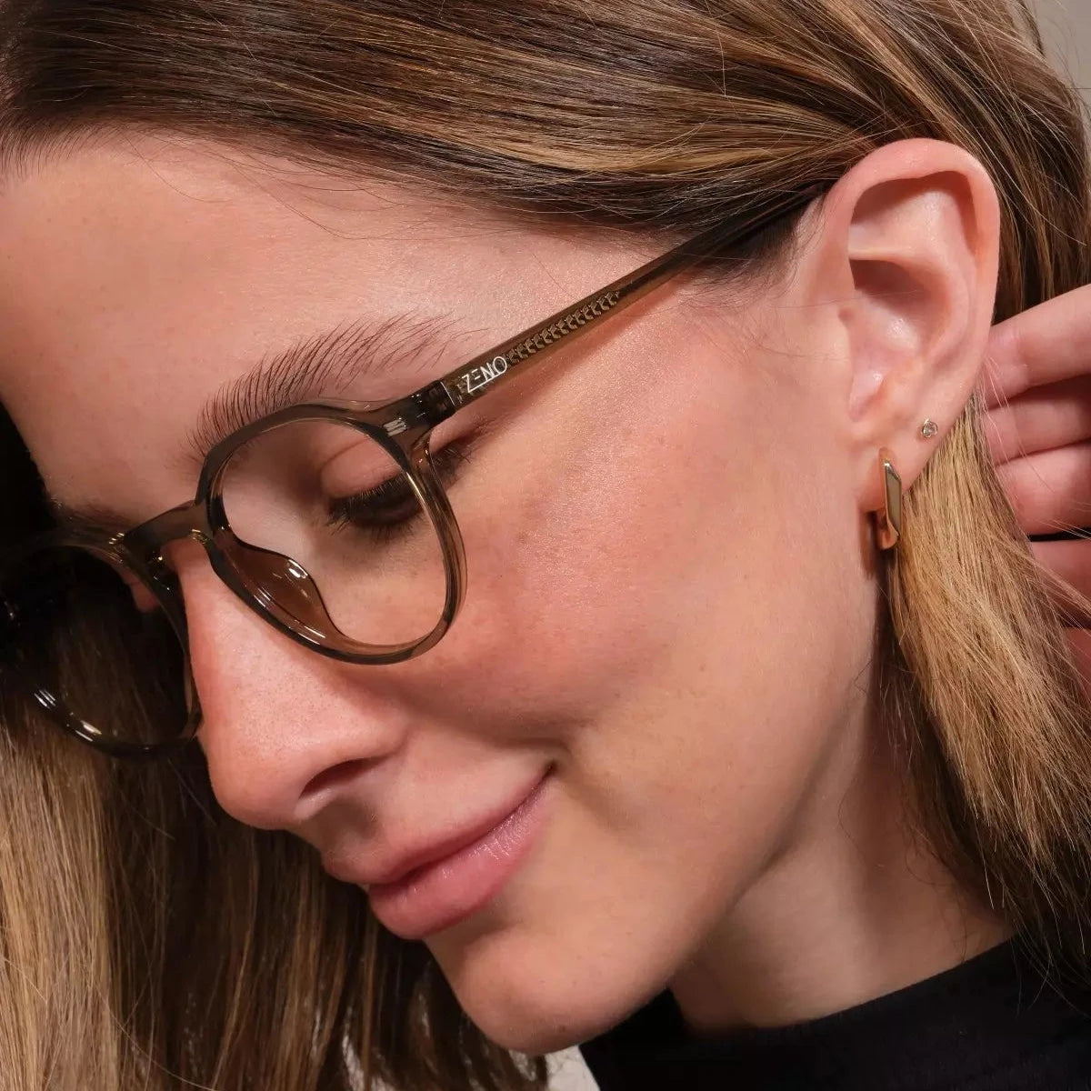 Armação Redonda Kozi Óculos de Grau Zeno