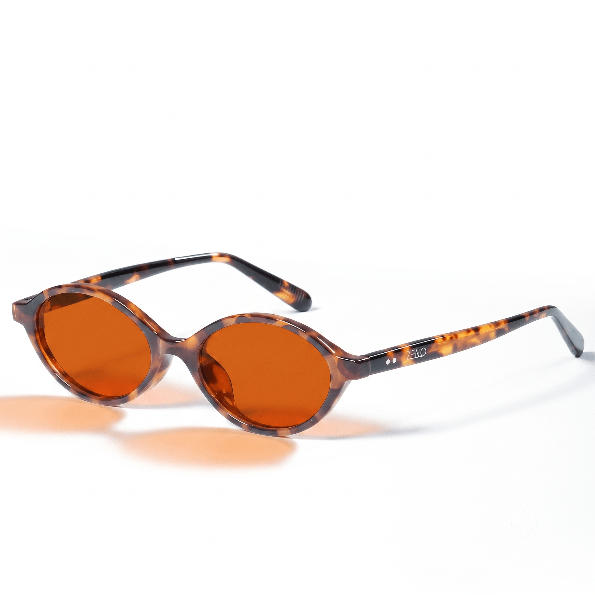 Óculos Anti Luz Azul Jade Laranja Óculos de Grau Zeno