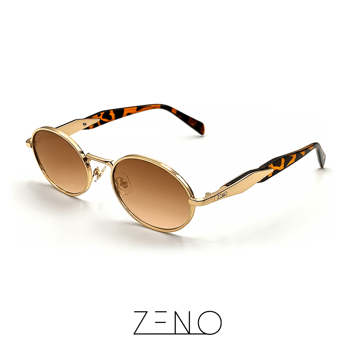 ÓCULOS DE SOL IBIZA ZENO Zeno Animal Print/Laranja