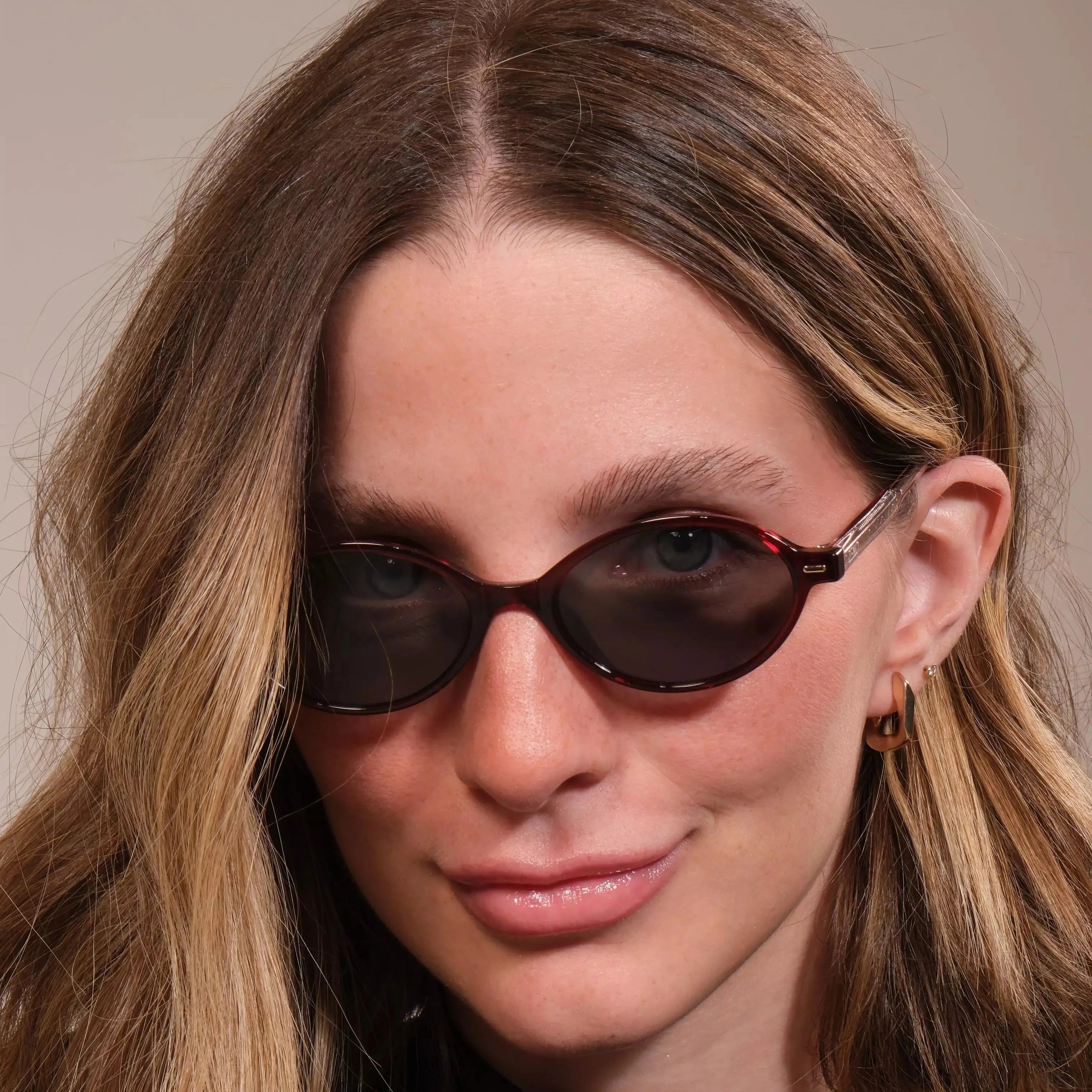 Óculos De Sol Oval Jade Óculos de sol Zeno