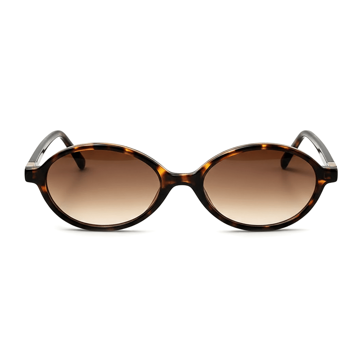 ÓCULOS DE SOL OVAL JADE Óculos de sol Zeno Tartaruga/Marrom