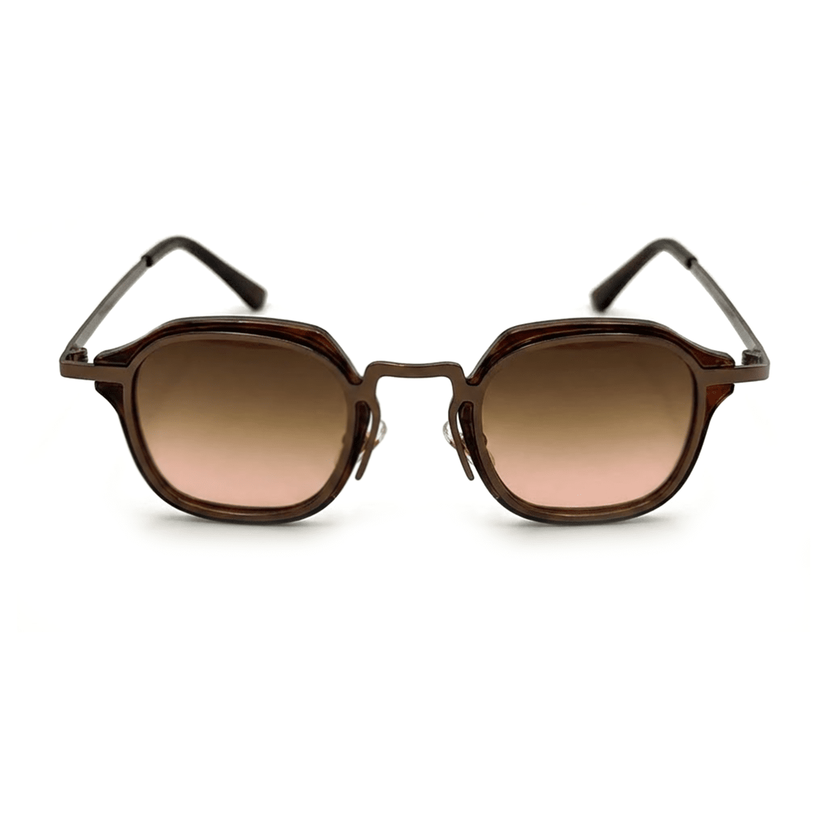 ÓCULOS DE SOL QUADRADO ESSENTIAL Zeno Marrom/Marrom