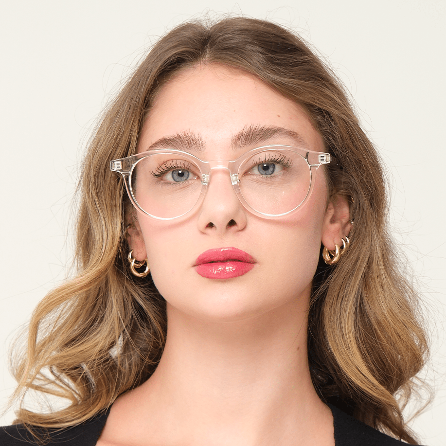 ÓCULOS POLO TRANSPARENTE TARTARUGA Óculos de Grau Zeno