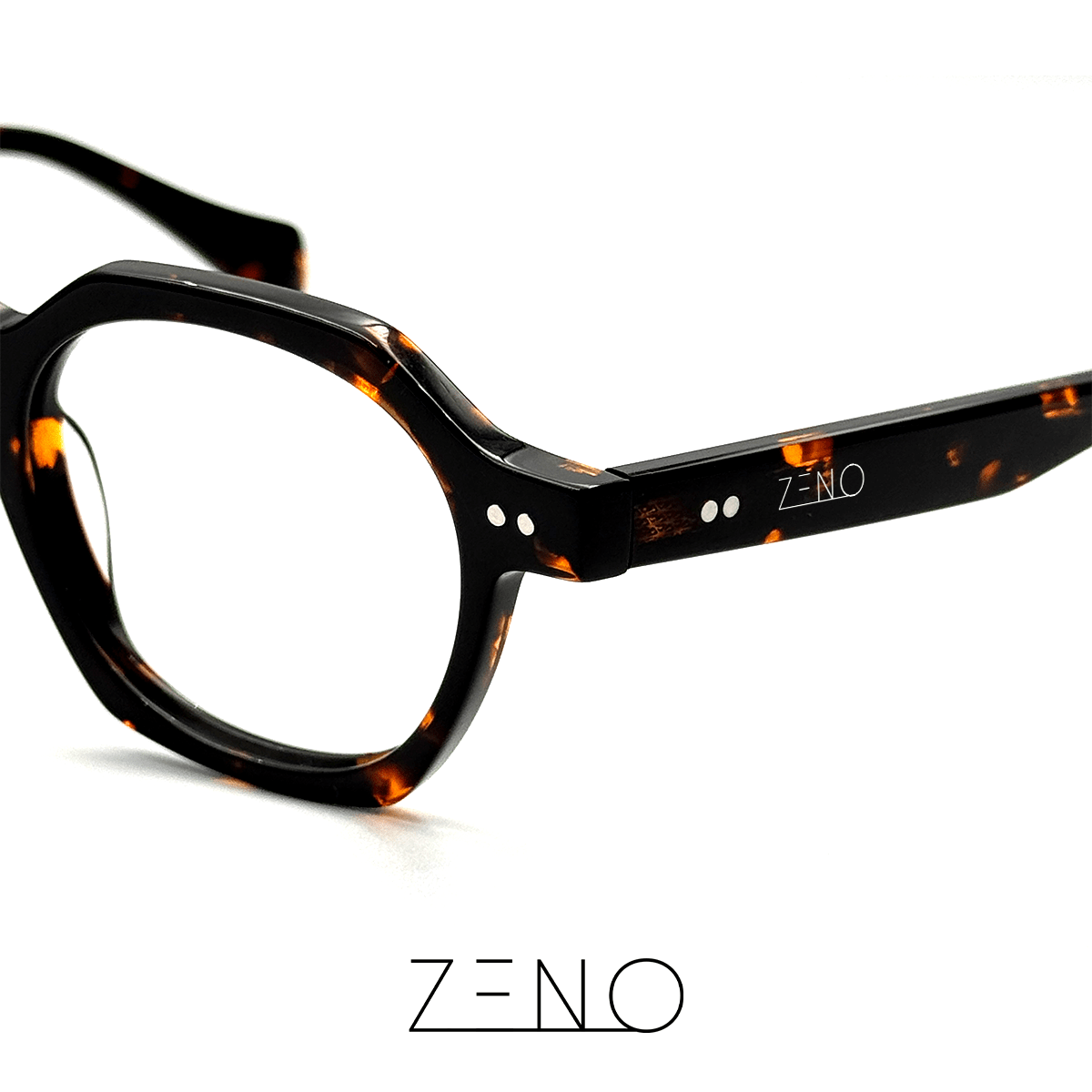 ÓCULOS RAVENOS TARTARUGA PRETO Óculos de Grau Zeno