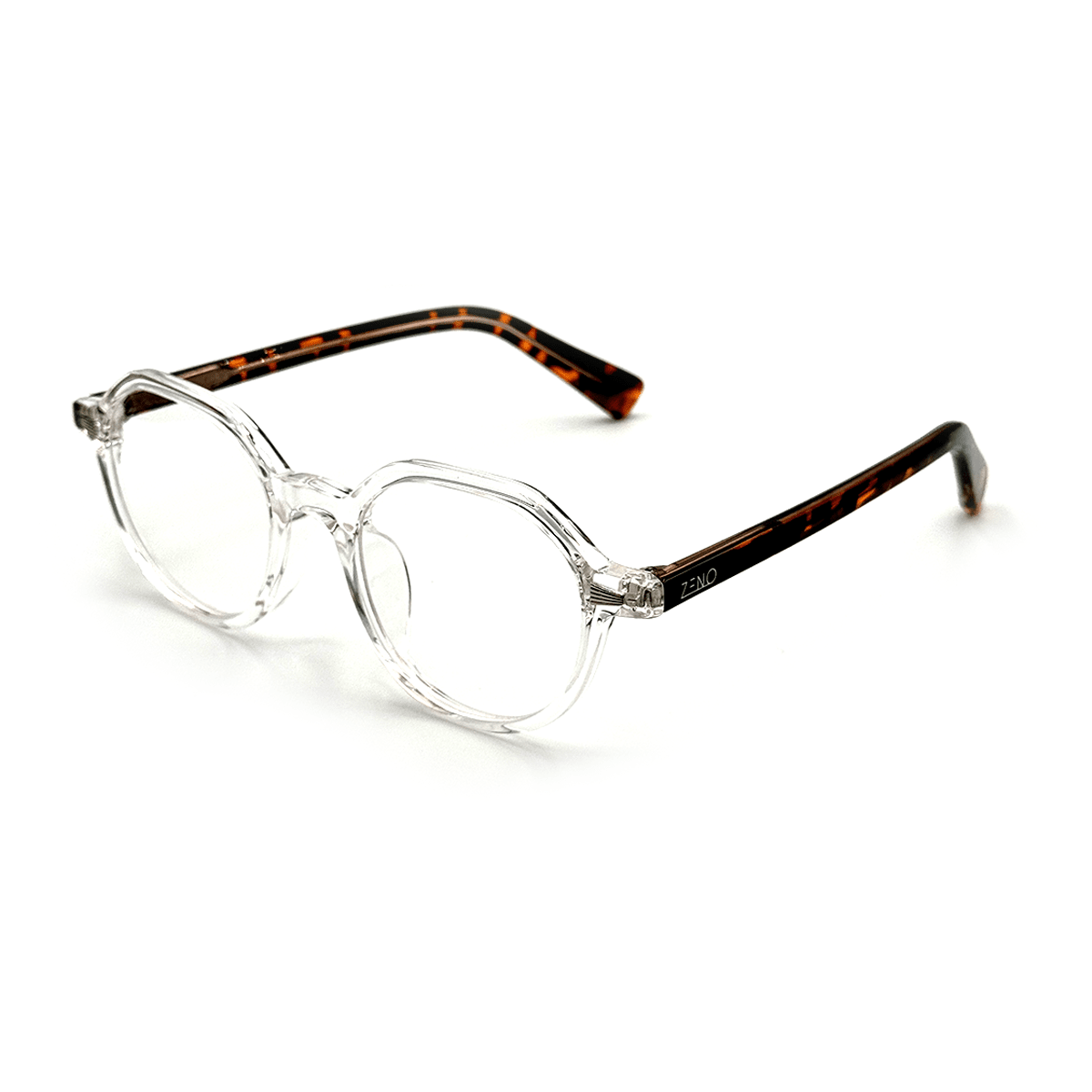 ÓCULOS SPY TRANSPARENTE TARTARUGA Óculos de Grau Zeno