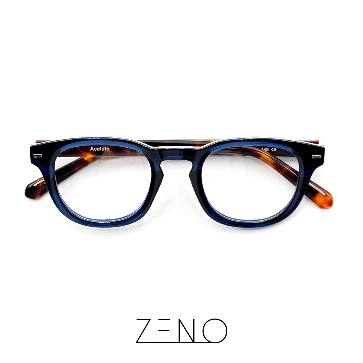 ÓCULOS TROPICAL AZUL TARTARUGA Óculos de Grau Zeno