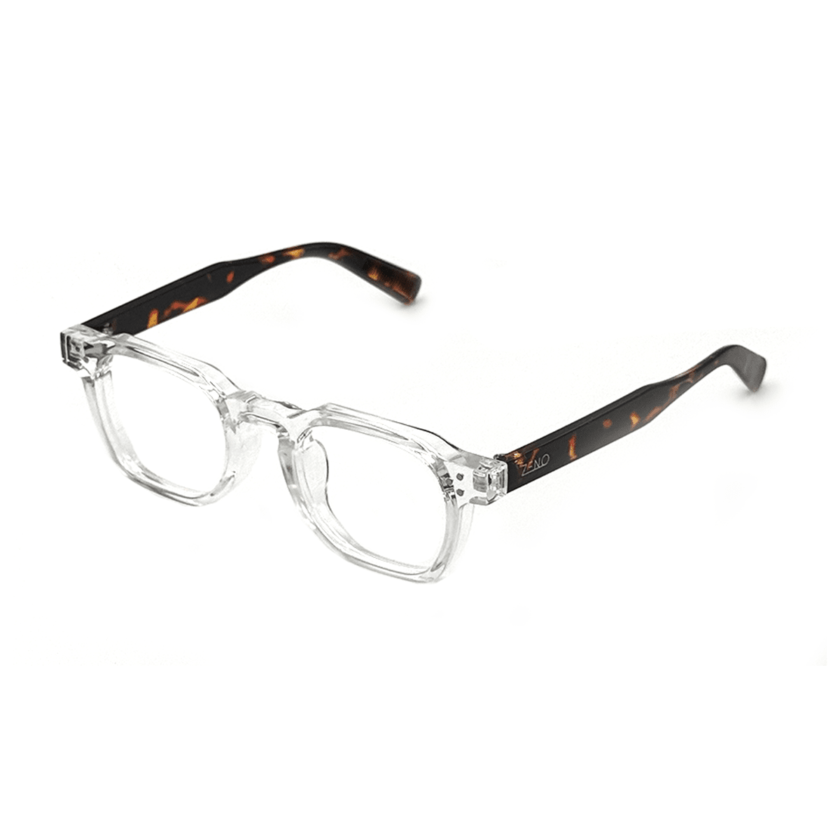 ARMAÇÃO CHARLEZ Óculos de Grau Zeno Transparente/Tartaruga 