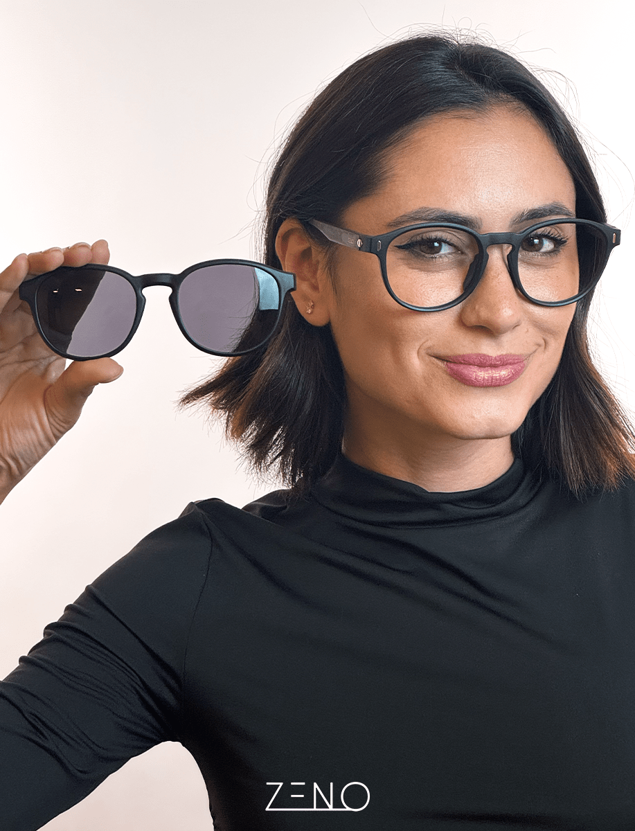 ARMAÇÃO CLIP ON 2 EM 1 BARK Zeno 