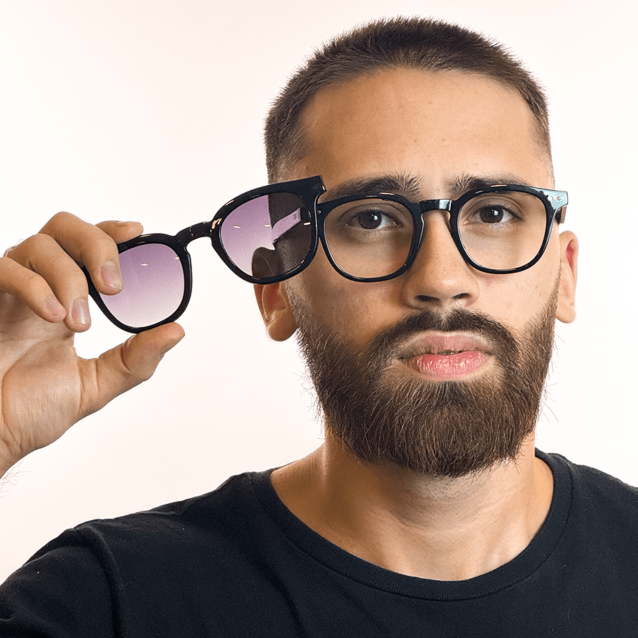 ARMAÇÃO CLIP ON 2 EM 1 BIP Zeno 