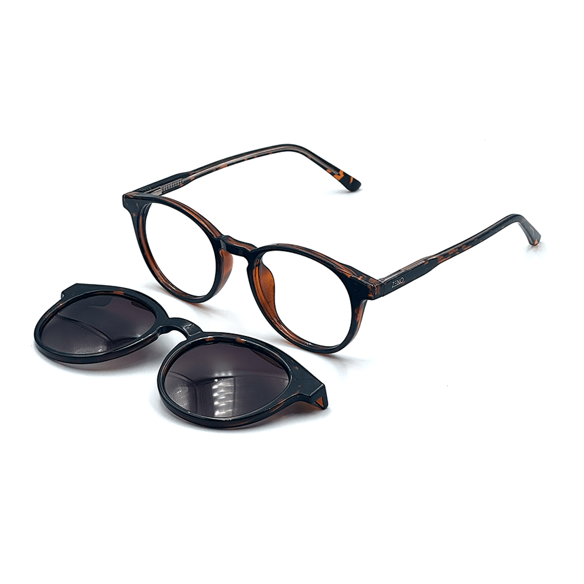 ARMAÇÃO CLIP ON 2 EM 1 NOVY Zeno Tartaruga 