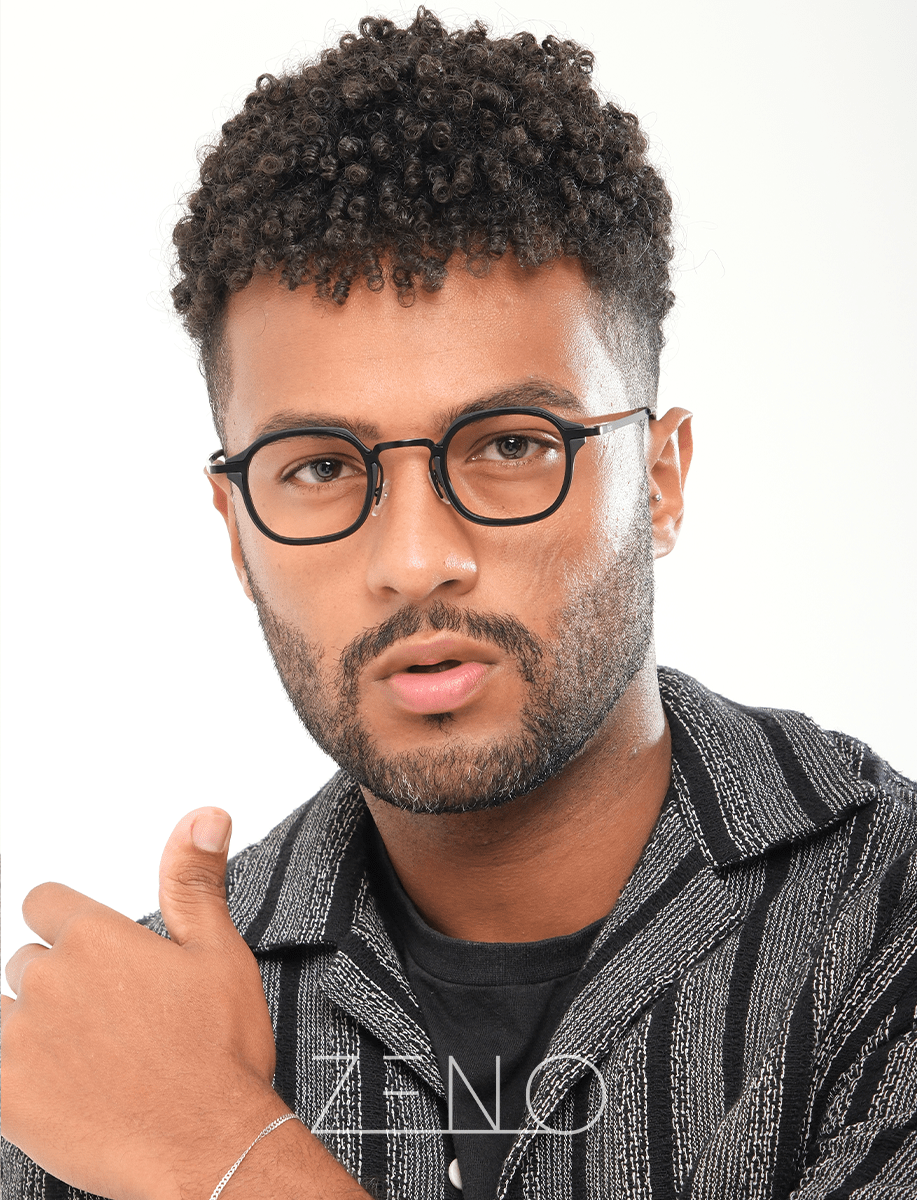 ARMAÇÃO DE GRAU ESSENTIAL PRETO Óculos de Grau Zeno 