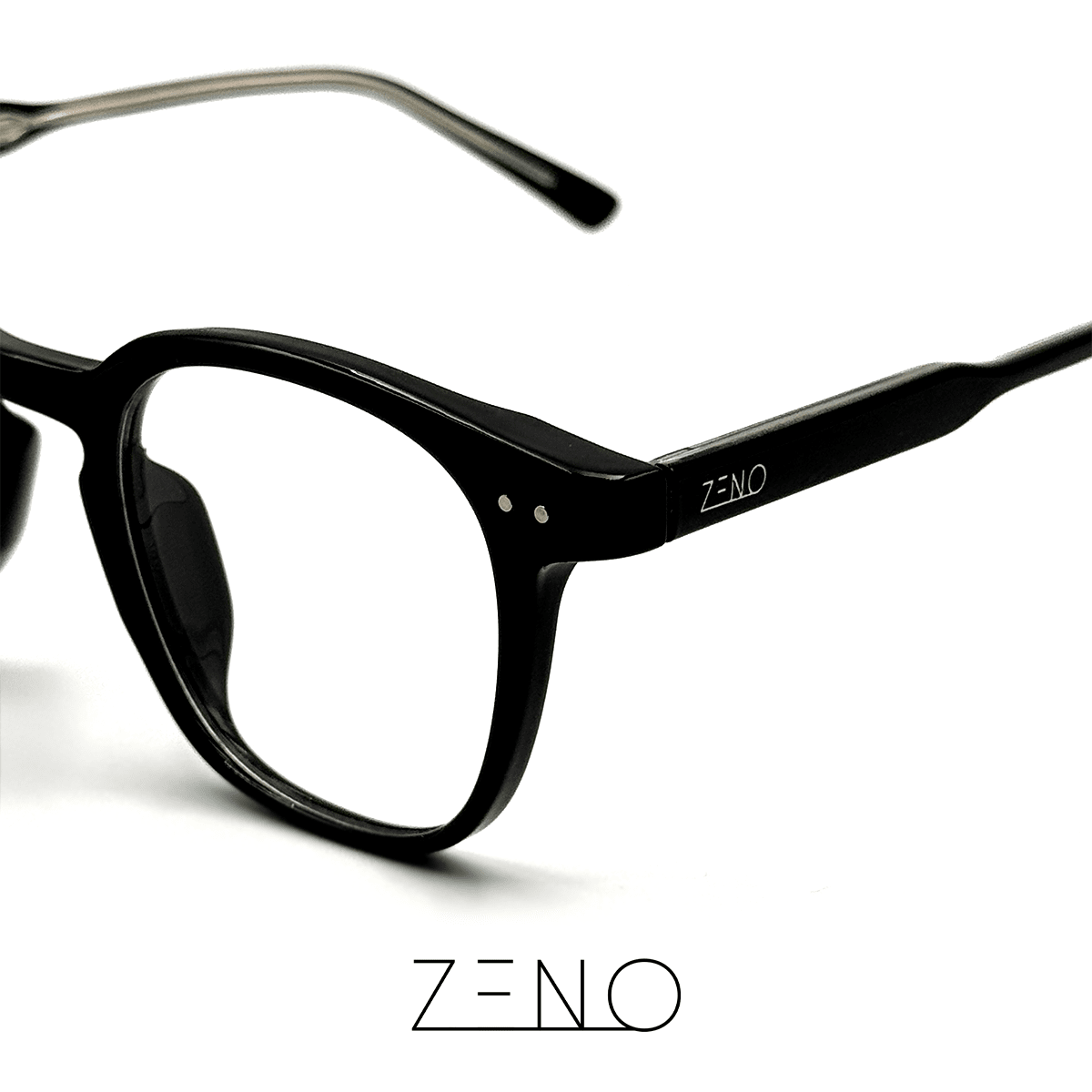 ARMAÇÃO DE GRAU ZEKNA PRETO Óculos de Grau Zeno 