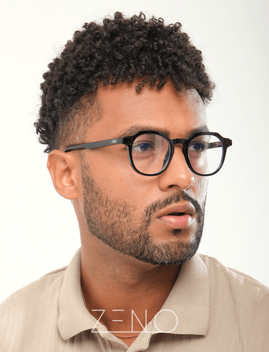 ARMAÇÃO DE GRAU ZIAS PRETO Óculos de Grau Zeno 