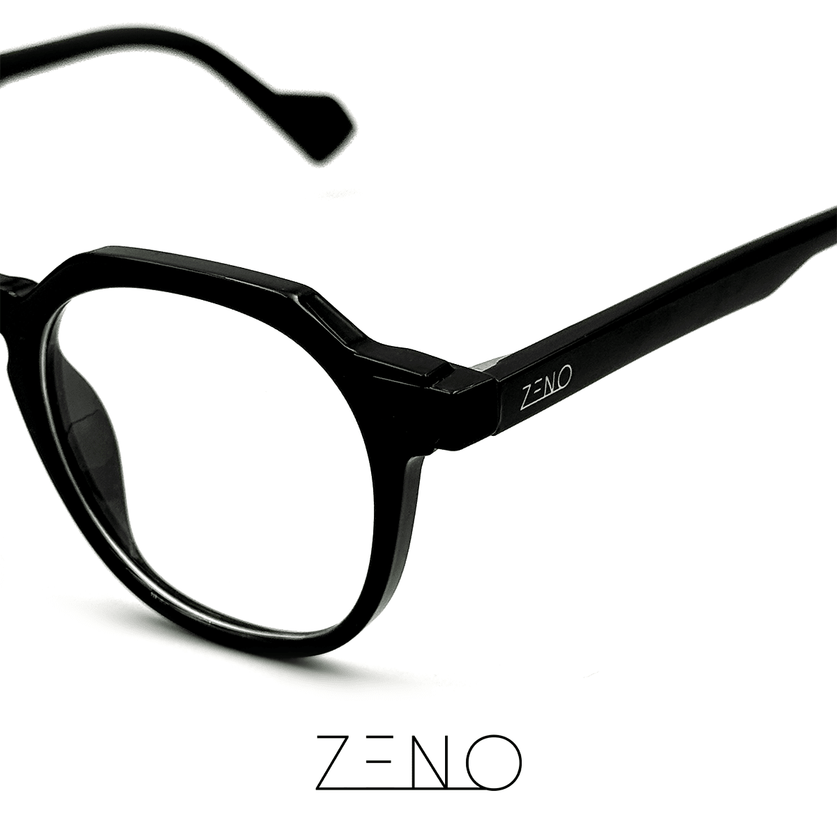ARMAÇÃO DE GRAU ZIAS PRETO Óculos de Grau Zeno 