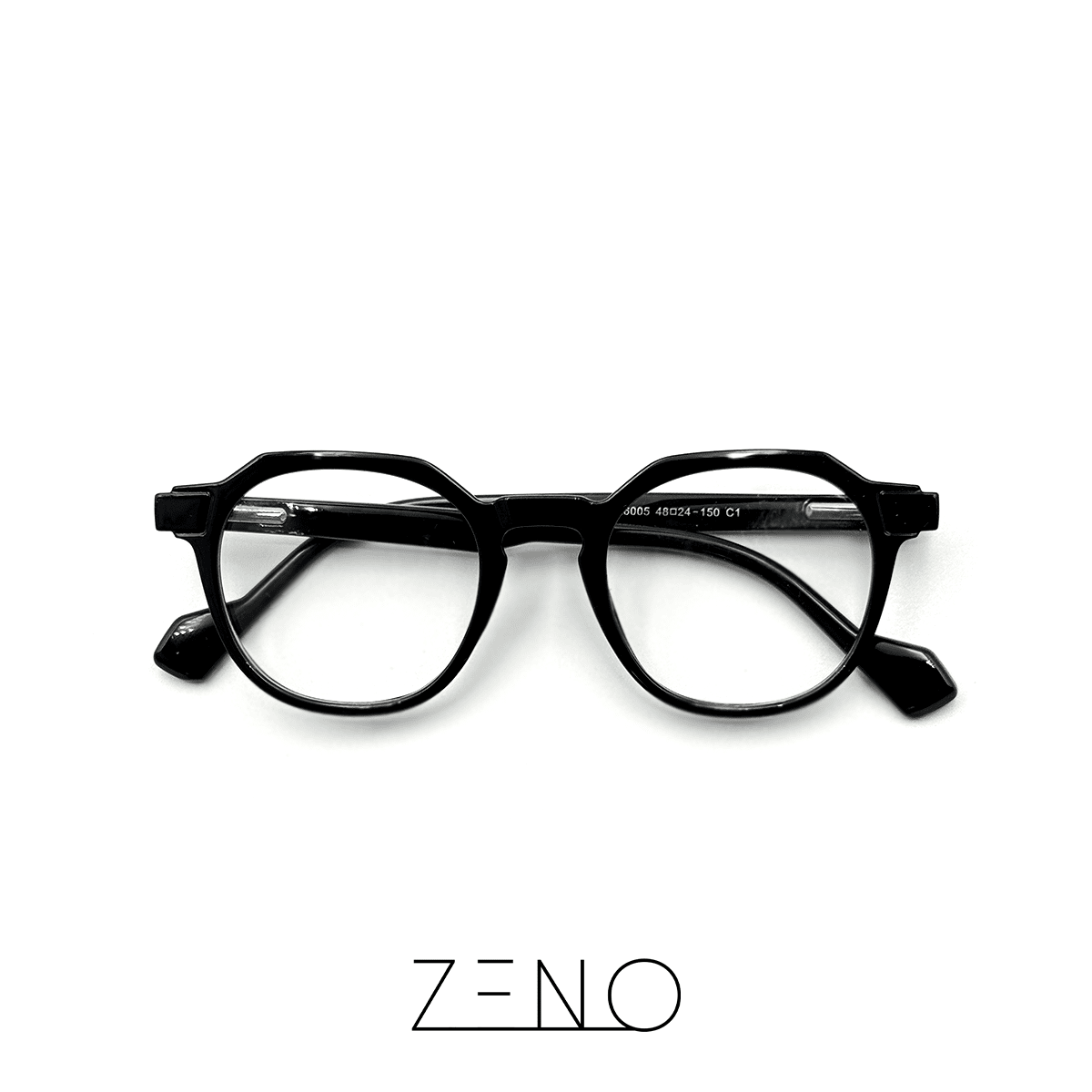 ARMAÇÃO DE GRAU ZIAS PRETO Óculos de Grau Zeno 