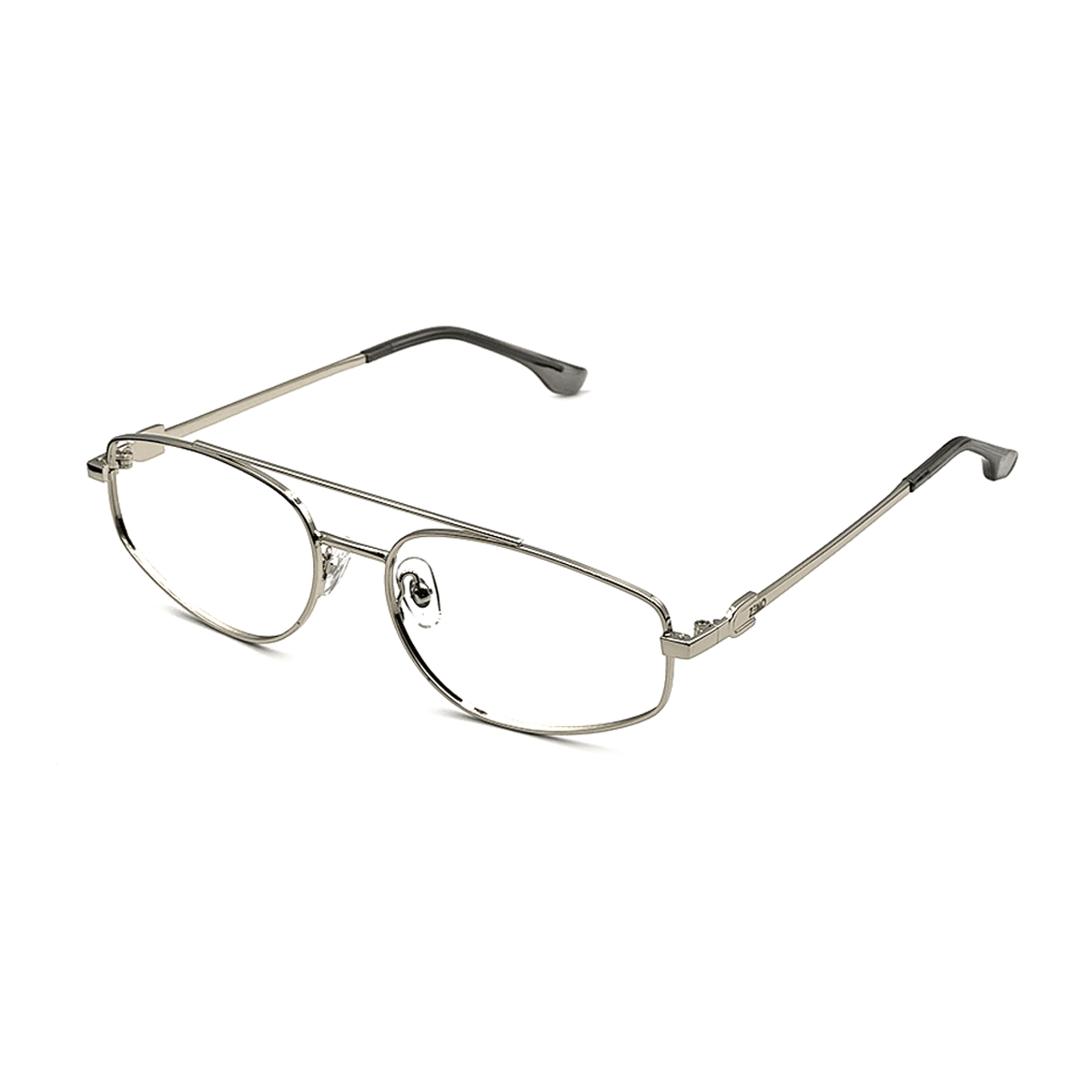 ARMAÇÃO DOM Óculos de Grau Zeno Prata 