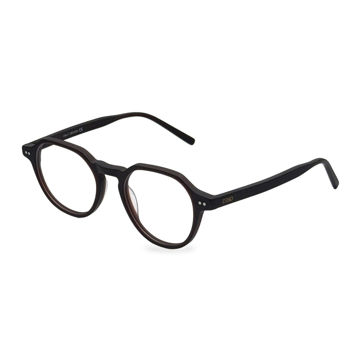 Armação Hexagonal Draco Óculos de Grau Zeno 