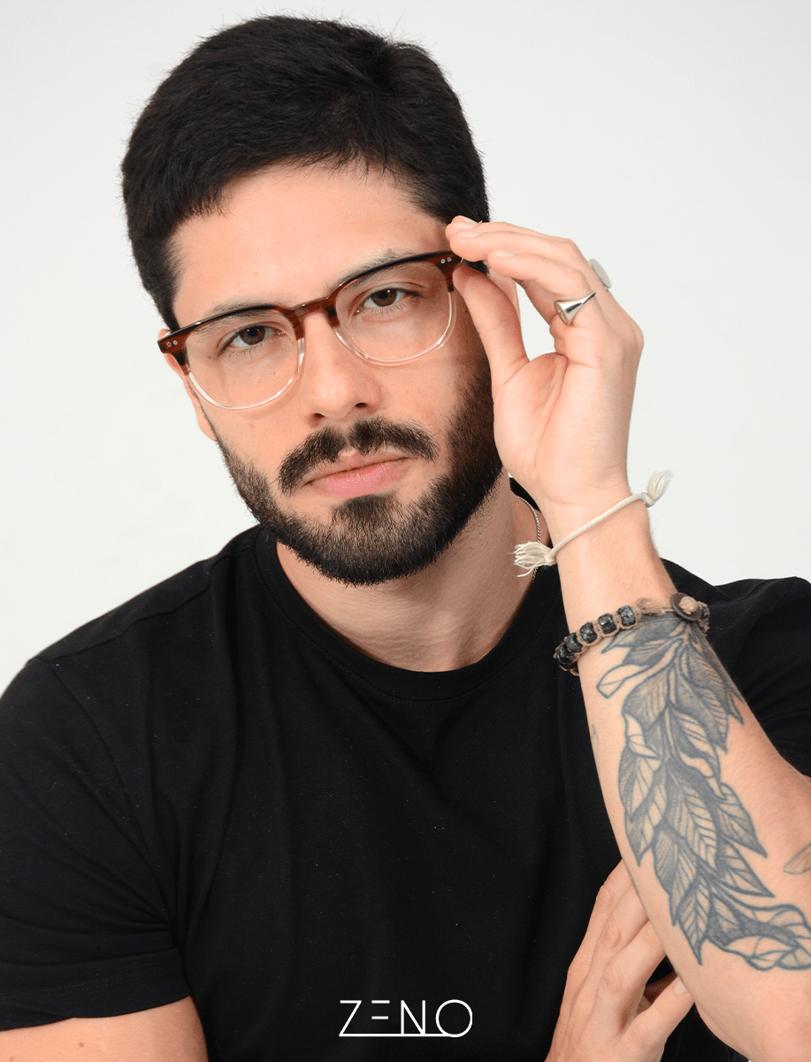 ARMAÇÃO LUA Óculos de Grau Zeno 