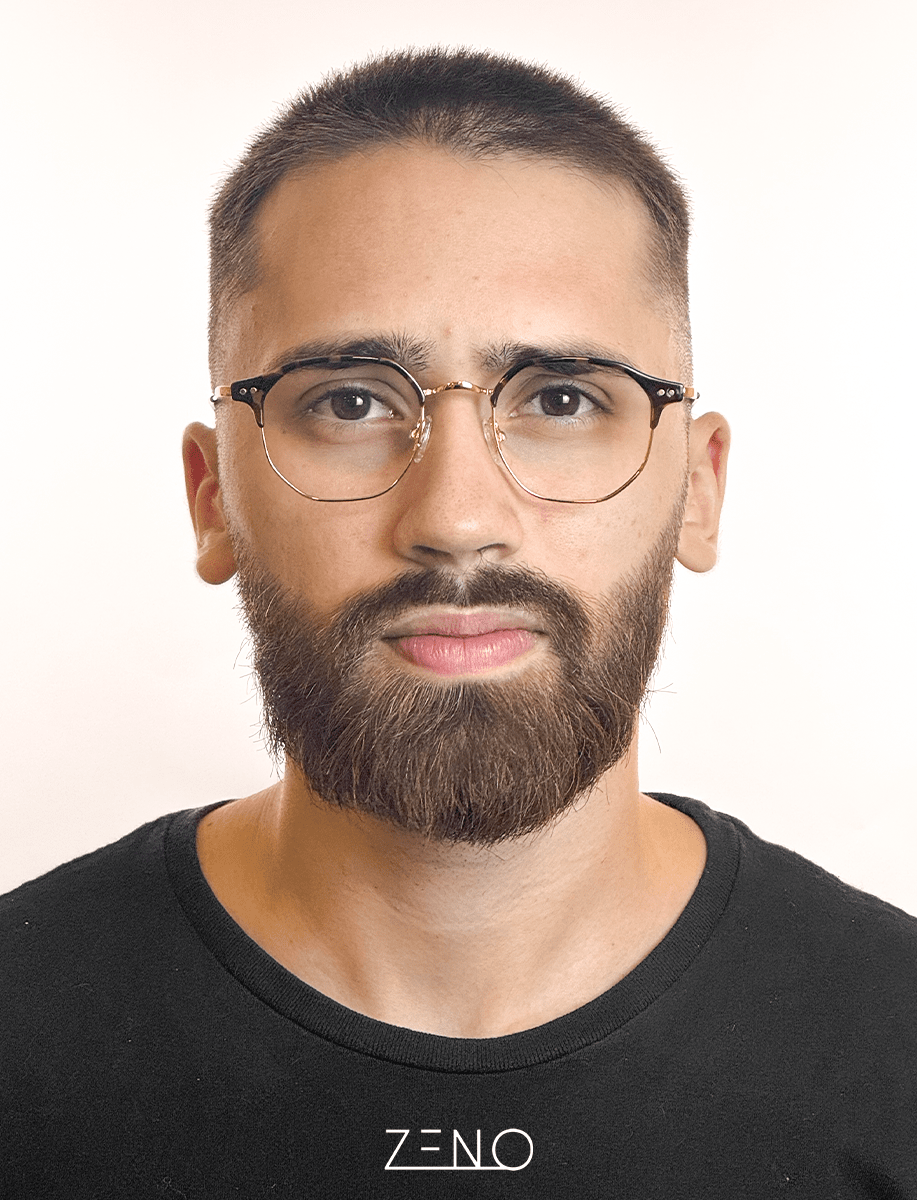 ARMAÇÃO MILES Óculos de Grau Zeno 