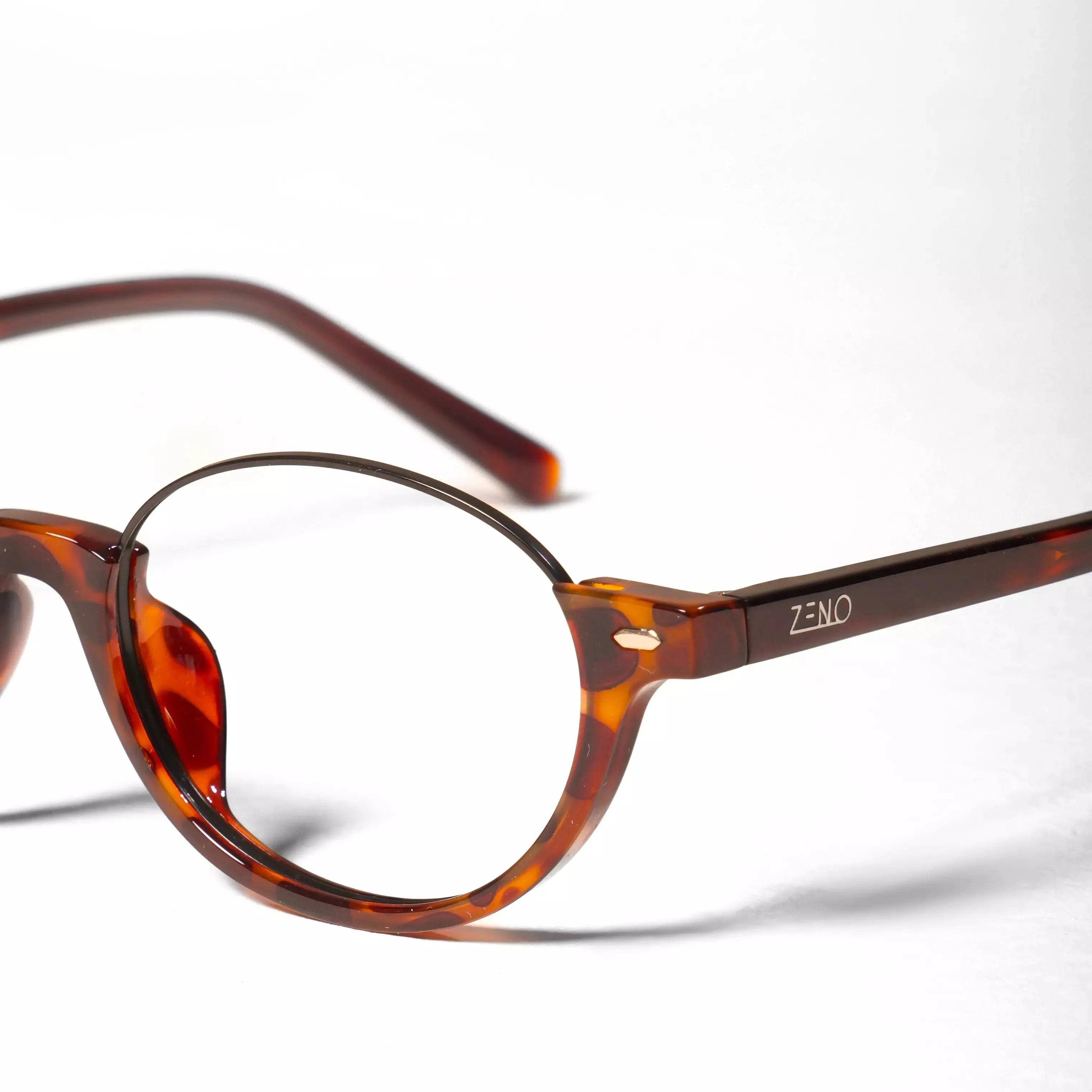 Armação Oval Alure Óculos de Grau Zeno 