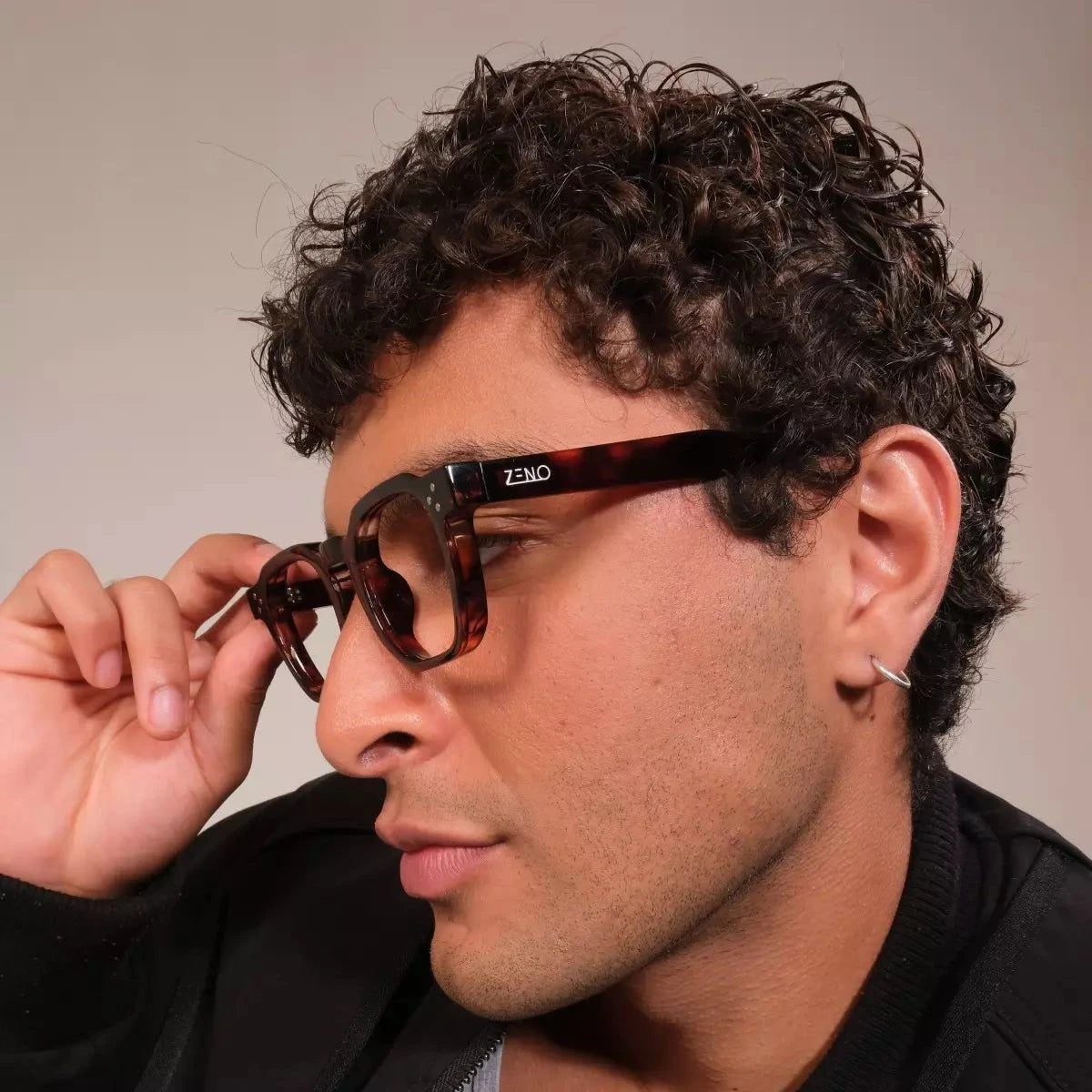 Armação Quadrada Charlez Óculos de Grau Zeno 