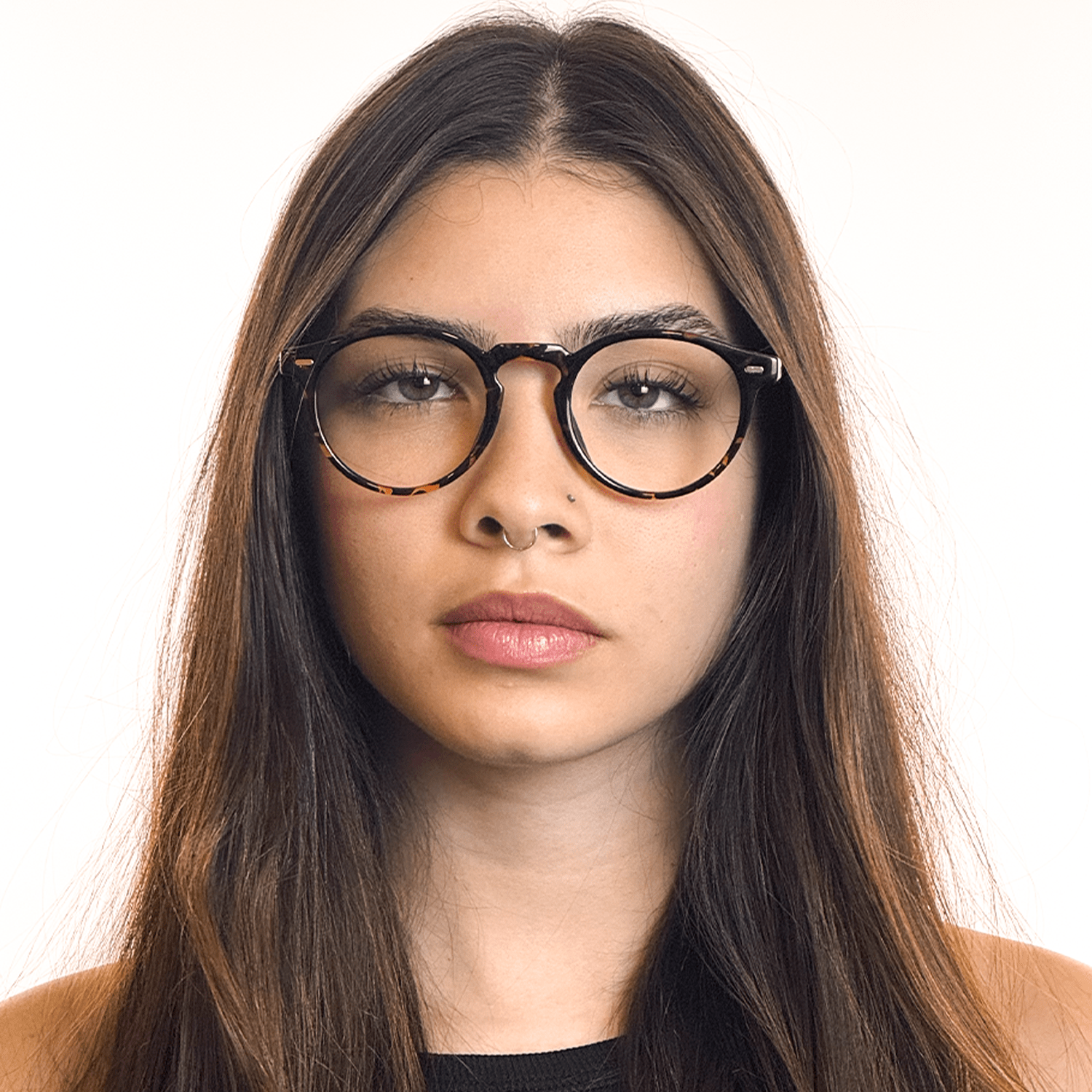 Armação Redonda Clip On 2 em 1 Vênus Zeno 