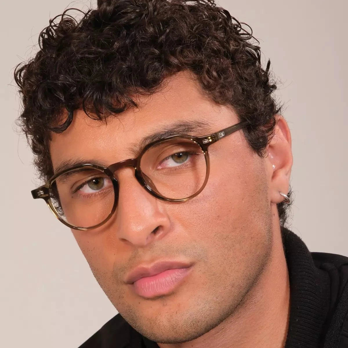 Armação Redonda Kozi Óculos de Grau Zeno 