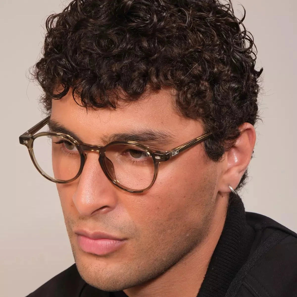 Armação Redonda Kozi Óculos de Grau Zeno 