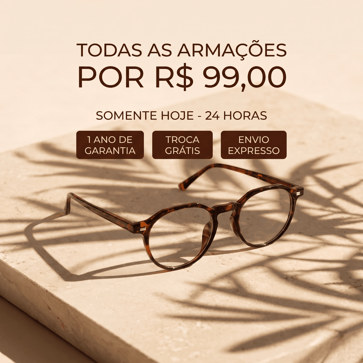 Armação Redonda Kozi Oferta Óculos de Grau Zeno Tartaruga 