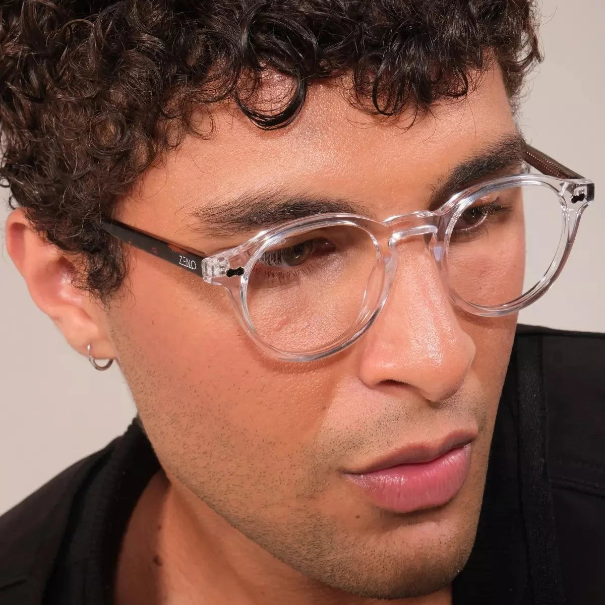 Armação Redonda Louvre Óculos de Grau Zeno 