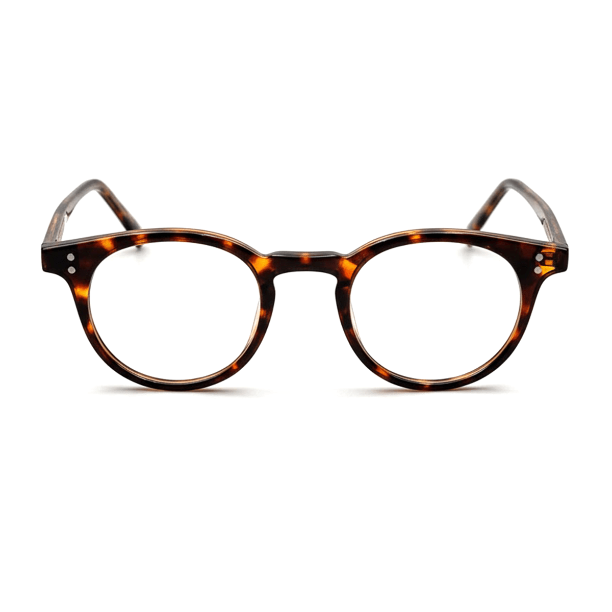 ARMAÇÃO REDONDA MILANO Óculos de Grau Zeno Tartaruga 