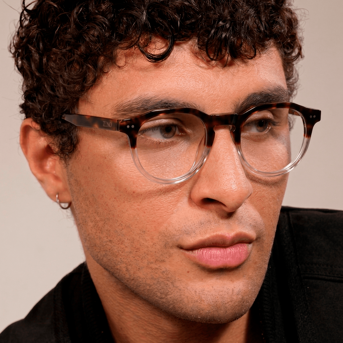 Armação Redonda Wody Óculos de Grau Zeno 