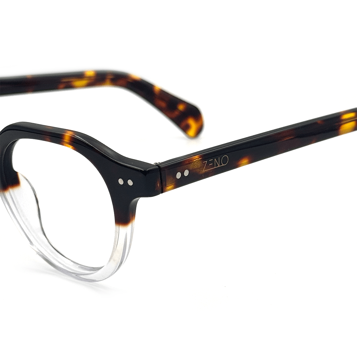 Armação Redonda Wody Óculos de Grau Zeno 